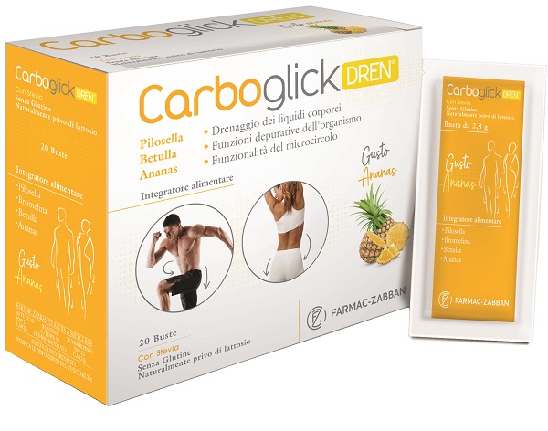 CARBOGLICK DREN 20 BUSTINE - farmascienza.it