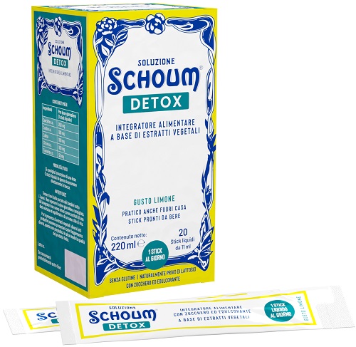 SOLUZIONE SCHOUM DETOX 20 STICK - farmascienza.it