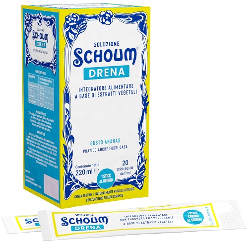 SOLUZIONE SCHOUM DRENA 20 STICK - farmascienza.it