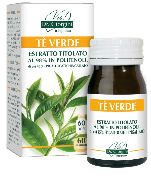 TE VERDE ESTRATTO TITOLATO 30 G 60 PASTIGLIE - farmascienza.it