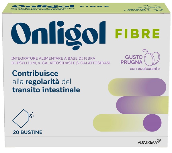 ONLIGOL FIBRE PRUGNA 20 BUSTINE - farmascienza.it