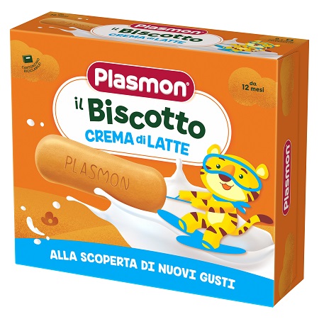 PLASMON BISCOTTO CREMA LATTE 8 PEZZI DA 40G - farmascienza.it