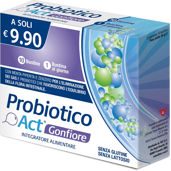 PROBIOTICO ACT GONFIORE 10 BUSTINE - farmascienza.it