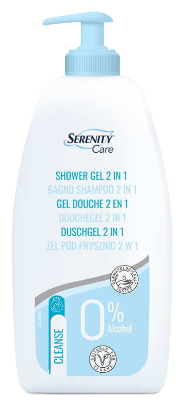 SERENITY CARE BAGNO SHAMPOO 2 IN 1 500 ML - farmascienza.it