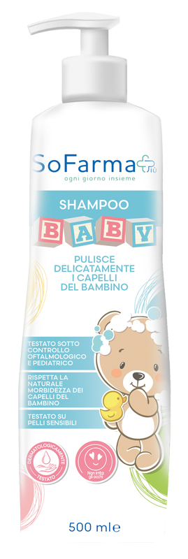 SHAMPOO BABY 500 ML SOFARMAPIU' - farmascienza.it
