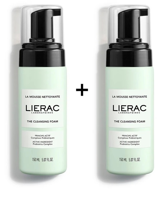LIERAC DUO MOUSSE STRUCCANTE 150 ML 2 CONFEZIONI - farmascienza.it