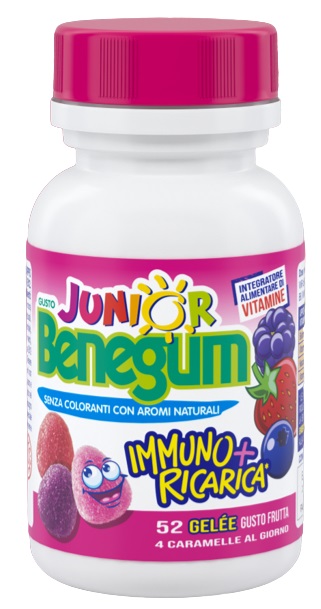 BENEGUM J IMMUNO + RICARICA FRUTTI ROSSI 156 G - farmascienza.it