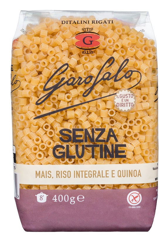 GAROFALO DITALINI RIGATI 400 G - farmascienza.it