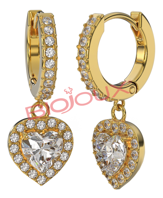 BJT313 ORECCHINI ALMA GOLD GOLD PLATED - farmascienza.it