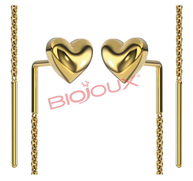 BJT329 ORECCHINI GRACE GOLD PLATED - farmascienza.it