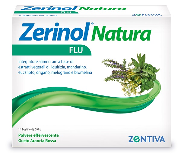 ZERINOL NATURA FLU 14 BUSTINE - farmascienza.it