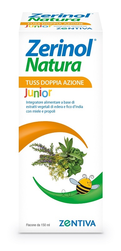 ZERINOL NATURA TUSS DOPPIA AZIONE JUNIOR SCIROPPO 150 ML - farmascienza.it