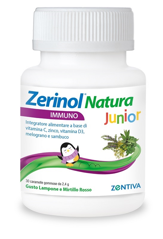 ZERINOL NATURA IMMUNO JUNIOR 30 CARAMELLE GOMMOSE - farmascienza.it