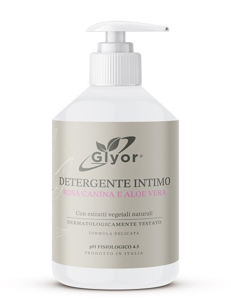 GLYOR DETERGENTE INTIMO ROSA CANINA E ALOE VERA 500 ML - farmascienza.it