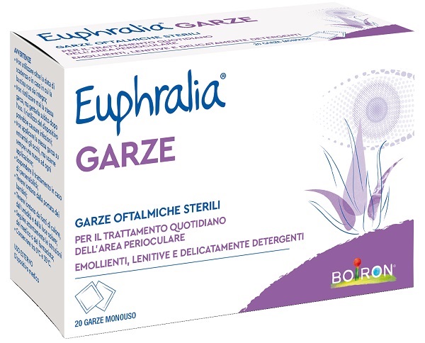 EUPHRALIA GARZE OFTALMICHE MONOUSO 20 PEZZI - farmascienza.it