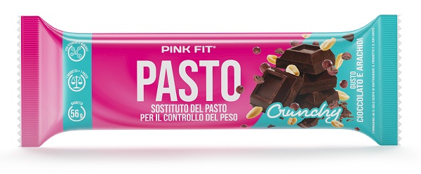 PINK FIT PASTO CRUNCHY CIOCCOLATO BARRETTA 56 G - farmascienza.it