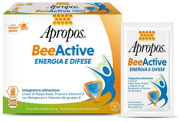 APROPOS BEEACTIVE ENERGIA E DIFESE 12 BUSTINE - farmascienza.it