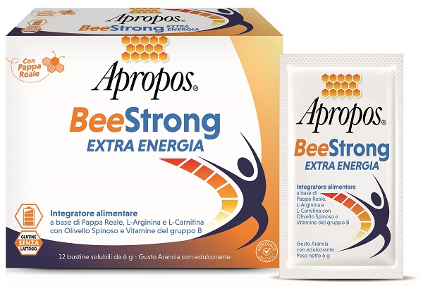 APROPOS BEESTRONG EXTRA ENERGIA 12 BUSTINE - farmascienza.it