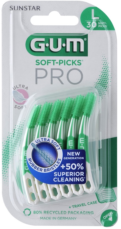 GUM SOFT PICK PRO LARGE 30 PEZZI - farmascienza.it