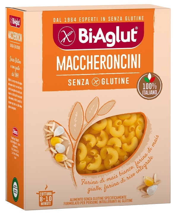 BIAGLUT PASTA SENZA GLUTINE MACCHERONCINI 400 G - farmascienza.it
