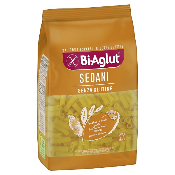 BIAGLUT PASTA SENZA GLUTINE SEDANI 400 G - farmascienza.it