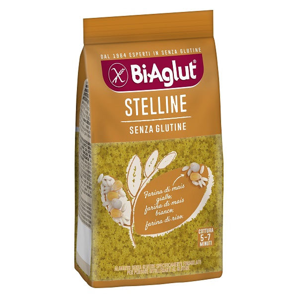 BIAGLUT PASTA SENZA GLUTINE STELLINE 250 G - farmascienza.it