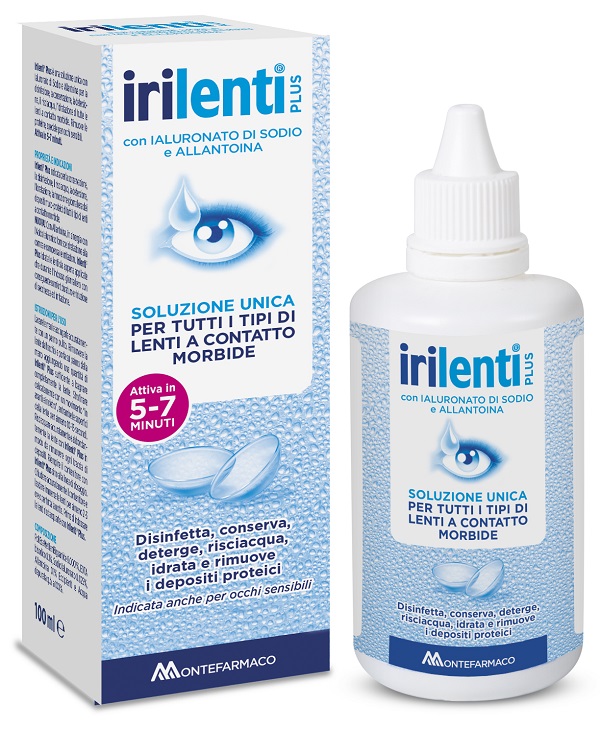 SOLUZIONE UNICA PER LENTI A CONTATTO IRILENTI 100 ML - farmascienza.it