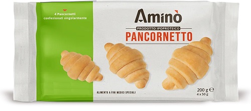 AMINO' PANCORNETTO IPOPROTEICO 4 PEZZI X 50 G - farmascienza.it