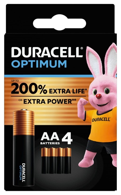 DURACELL OPTIMUM AA B4 16 PEZZI - farmascienza.it