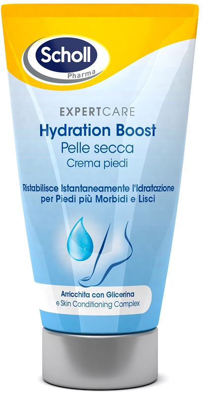 SCHOLL EXPERTCARE HYDRATION BOOST PELLE SECCA CREMA PIEDI 150 ML - farmascienza.it