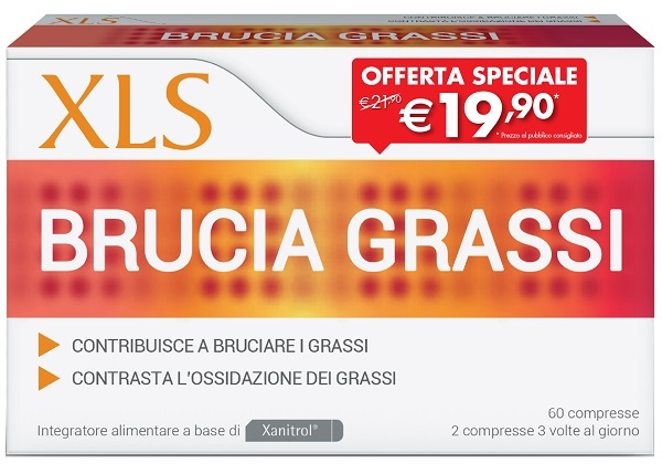 XLS BRUCIA GRASSI 60 COMPRESSE TAGLIO PREZZO - farmascienza.it