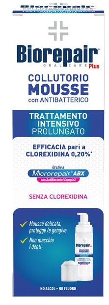 BIOREPAIR PLUS COLLUTORIO MOUSSE ANTIBATTERICO ABX 200 ML - farmascienza.it
