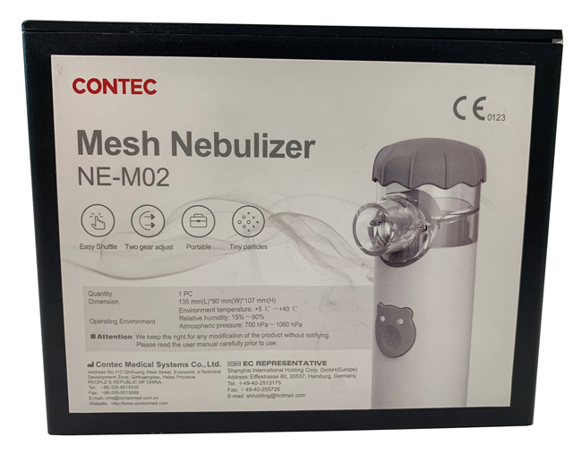 CONTEC AEROSOL PORTATILE MESH AZZURRO - farmascienza.it