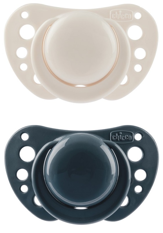 CHICCO SUCCHIETTI AIR BLU SILICONE 6-16 MESI 2 PEZZI - farmascienza.it