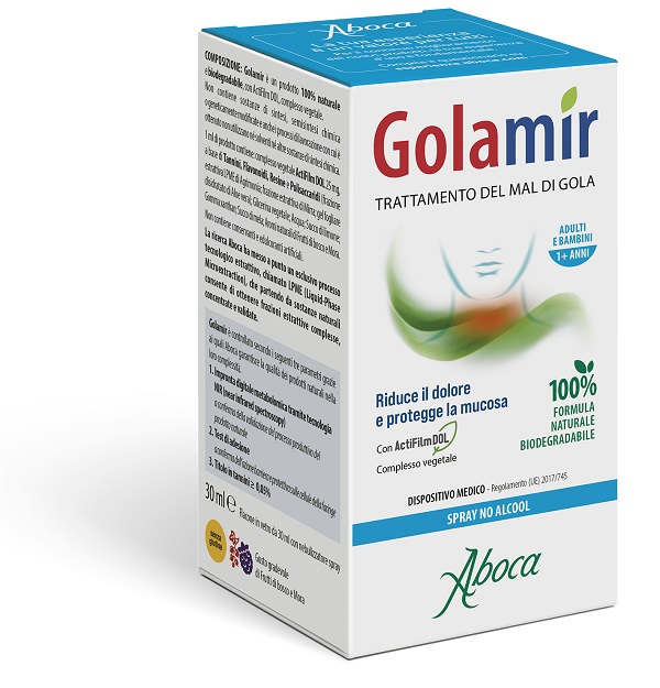 GOLAMIR SPRAY NO ALCOL 30 ML - farmascienza.it