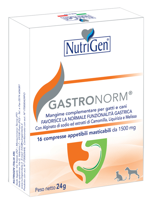 GASTRONORM 16 COMPRESSE NUTRIGEN - farmascienza.it