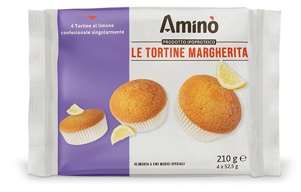 AMINO' LE TORTINE MARGHERITA 4 PEZZI X 52,5G - farmascienza.it
