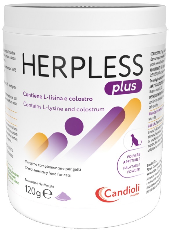 HERPLESS PLUS POLVERE 120 G - farmascienza.it