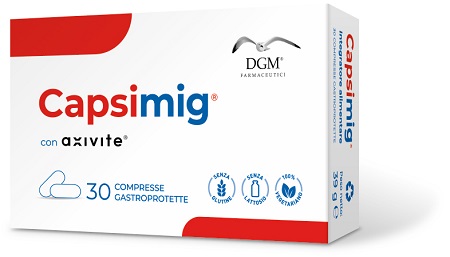 CAPSIMIG 30 COMPRESSE GASTROPROTETTE - farmascienza.it