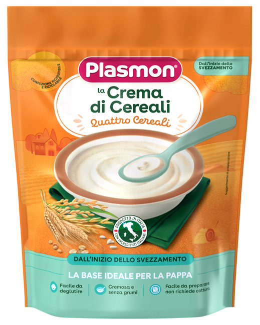 PLASMON CEREALI CREMA AI 4 CEREALI 200 G - farmascienza.it