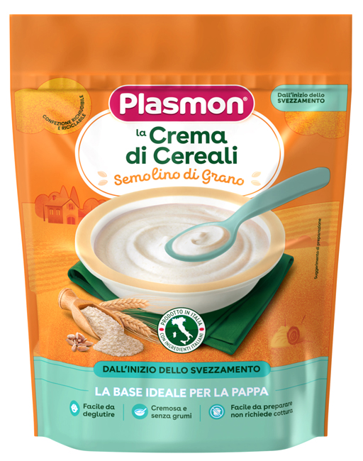 PLASMON CEREALI SEMOLINO DI GRANO 200 G - farmascienza.it