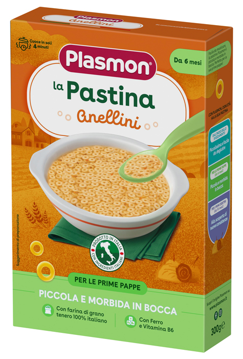 PLASMON PASTA ANELLINI 300 G - farmascienza.it