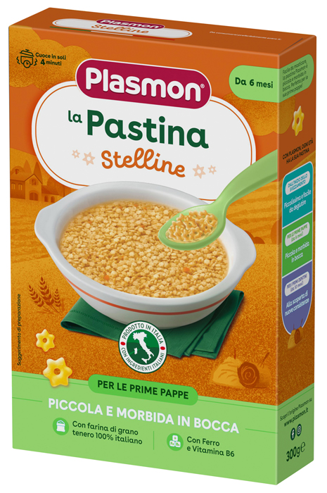 PLASMON PASTA STELLINE 300 G - farmascienza.it