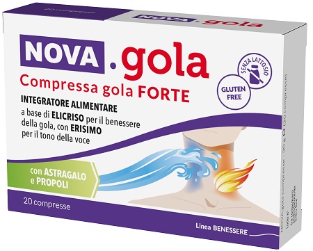 NOVA GOLA FORTE 20 COMPRESSE - farmascienza.it