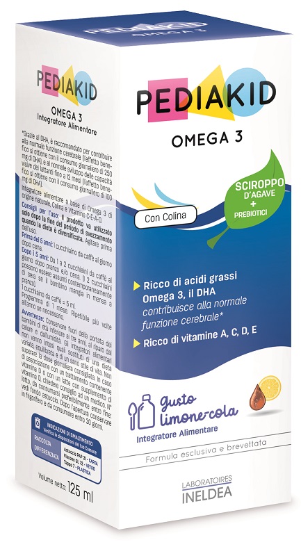 PEDIAKID OMEGA 3 125 ML - farmascienza.it