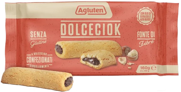 AGLUTEN DOLCECIOK 4 PEZZI DA 40 G - farmascienza.it