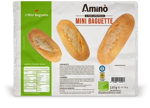 AMINO' MINI BAGUETTE 3 PEZZI DA 50 G - farmascienza.it