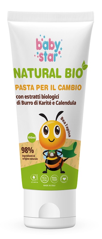 BABYSTAR PASTA CAMBIO PROTETTIVA NATURAL BIO 100 ML - farmascienza.it