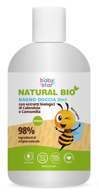 BABYSTAR BAGNODOCCIA 2IN1 NATURAL BIO - farmascienza.it