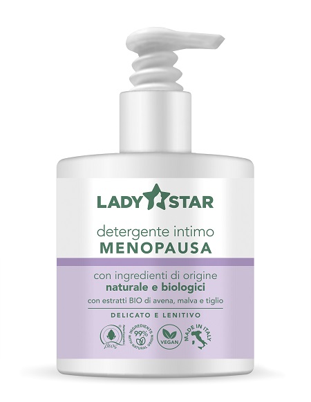 LADYSTAR DETERGENTE INTIMO DONNA IN MENOPAUSA 300 ML - farmascienza.it